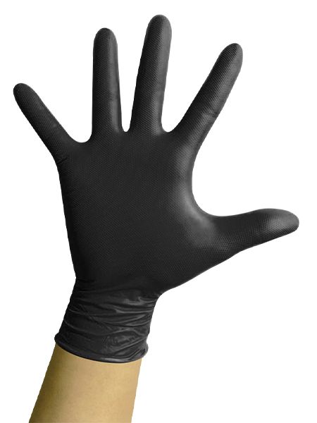 Перчатки премиум-класса IRONGRIP c 3D текстурой черные - 21