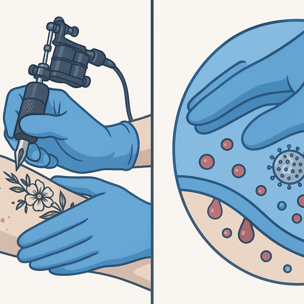 Зачем перчатки тату-мастеру Перчатки для тату-салонов: требования и безопасность фото №1