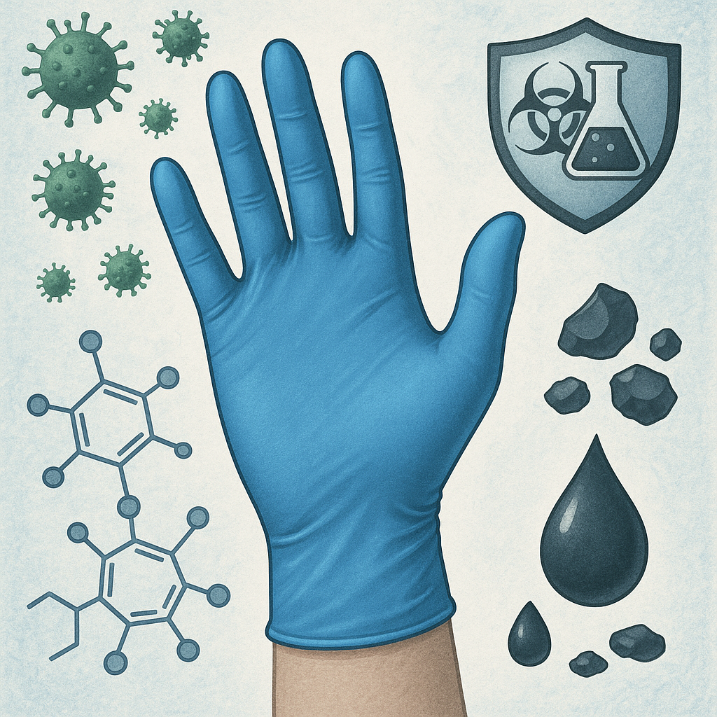 В чем отличие перчаток из нитрила и нитровинила, и почему подмена опасна для потребителя