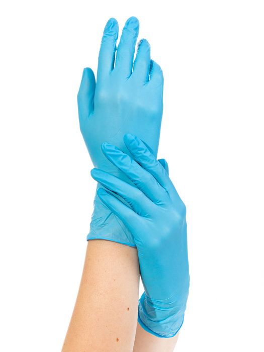 Nitrile голубые