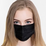 Медицинские 3-слойные маски сразу в 4 цветах: черный, розовый, зеленый и белый. Уже на складе.