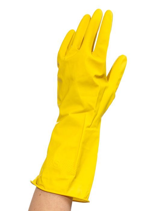 Хозяйственные перчатки желт. - 21