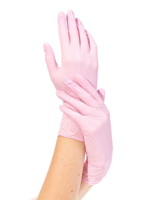 Nitrile розовые