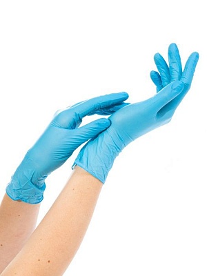 Nitrile голубые